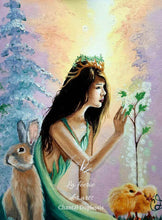 Load image into Gallery viewer, déesses - goddess - fantasy art painting
