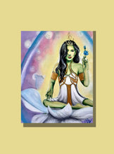 Load image into Gallery viewer, déesse Green Tara - déesses - goddess - art sacré
